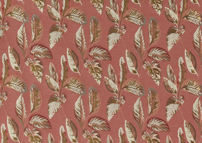 Alano, Terracotta - Fabric Only - Image 3